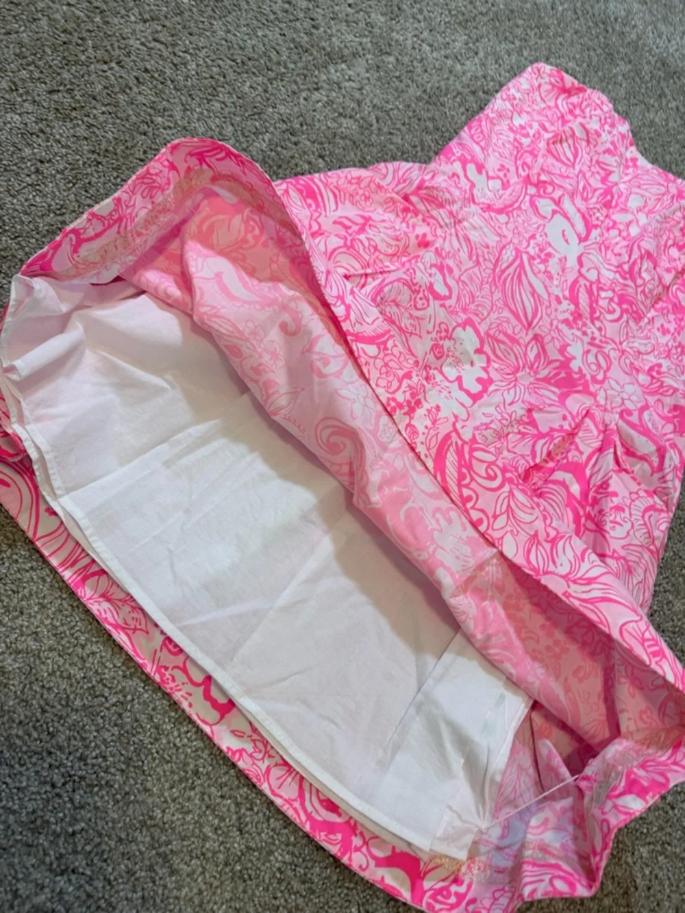 Lilly Pulitzer Pink Floral Strapless Sundress - Picture 5 of 10
